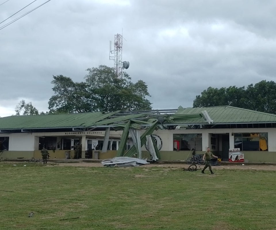 Base atacada en Arauca