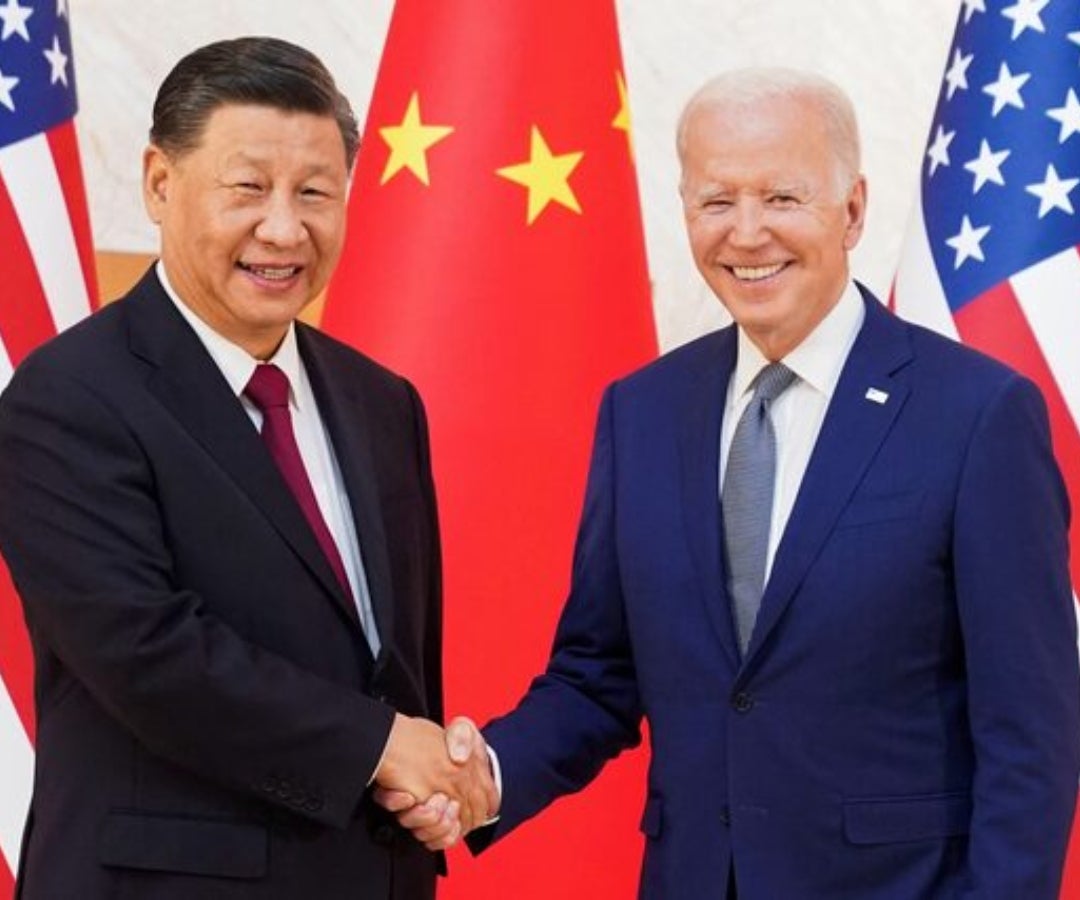 Xi Jinping y Joe Biden