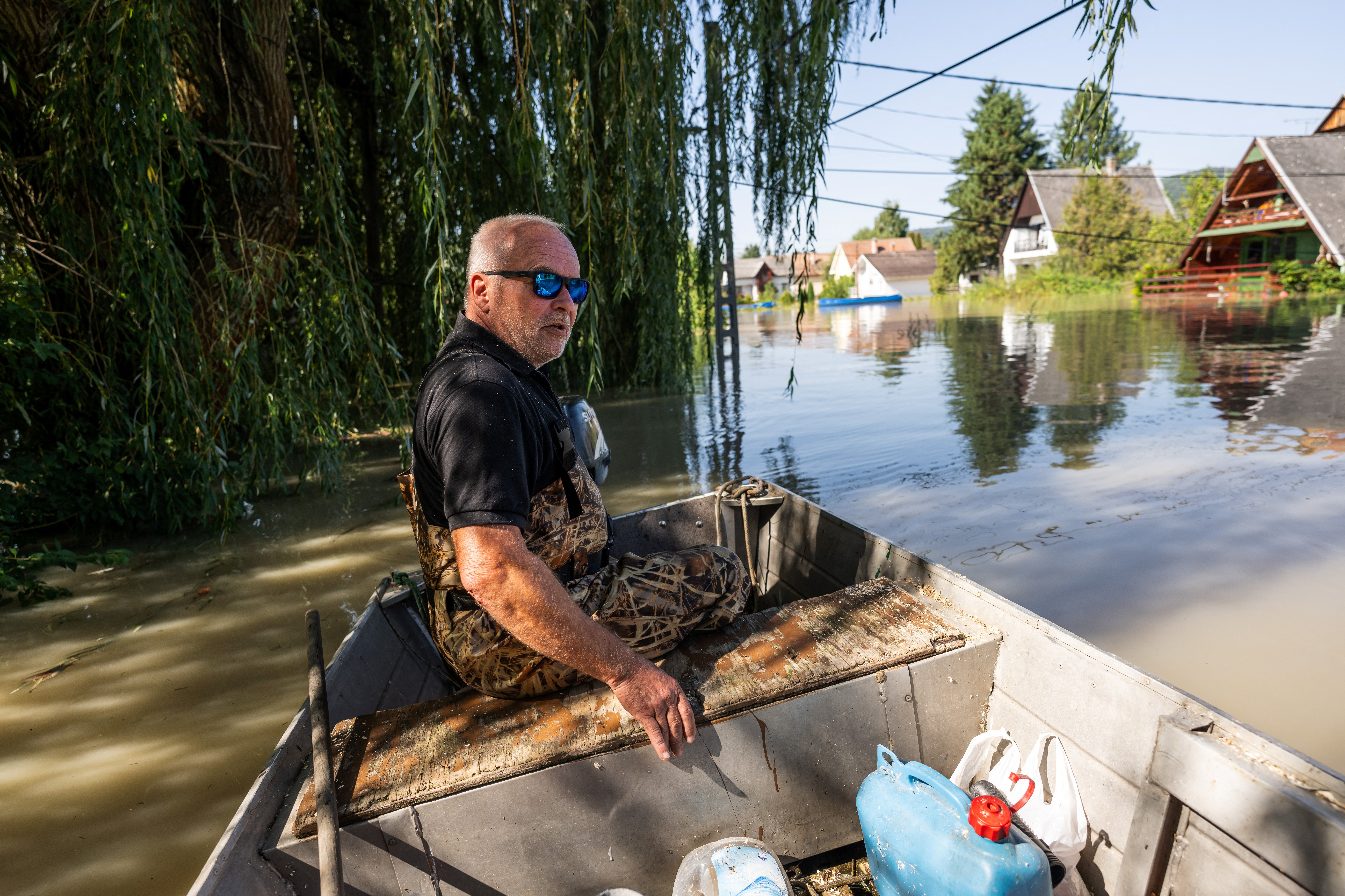 Inundación en Hungría