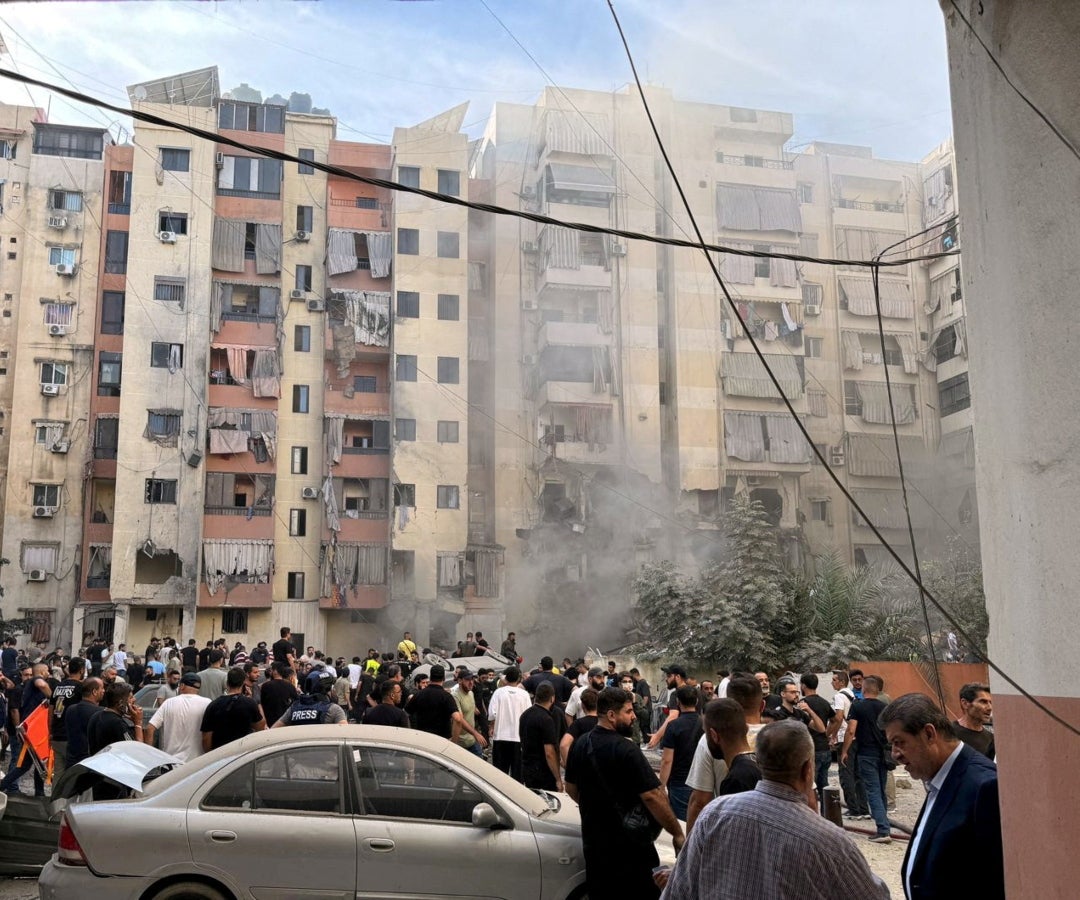 Ataque israelí en Beirut