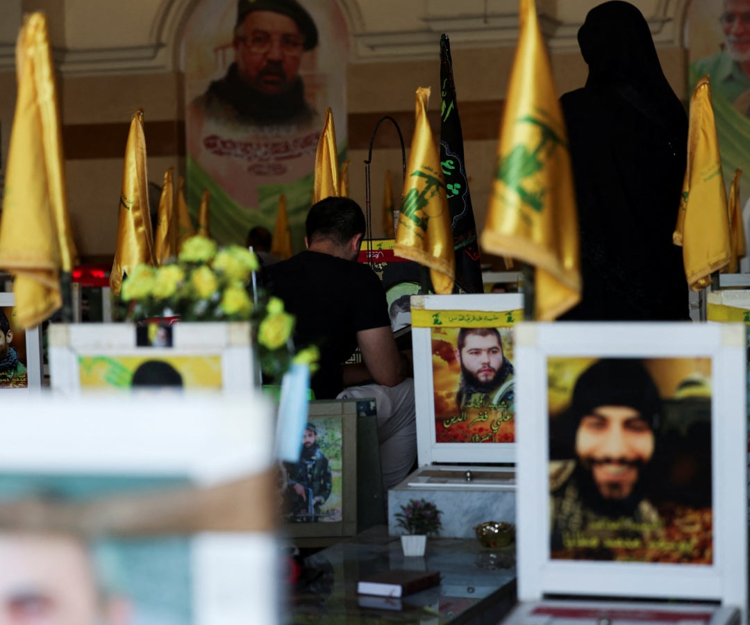 Cementerio de soldados de Hezbollah