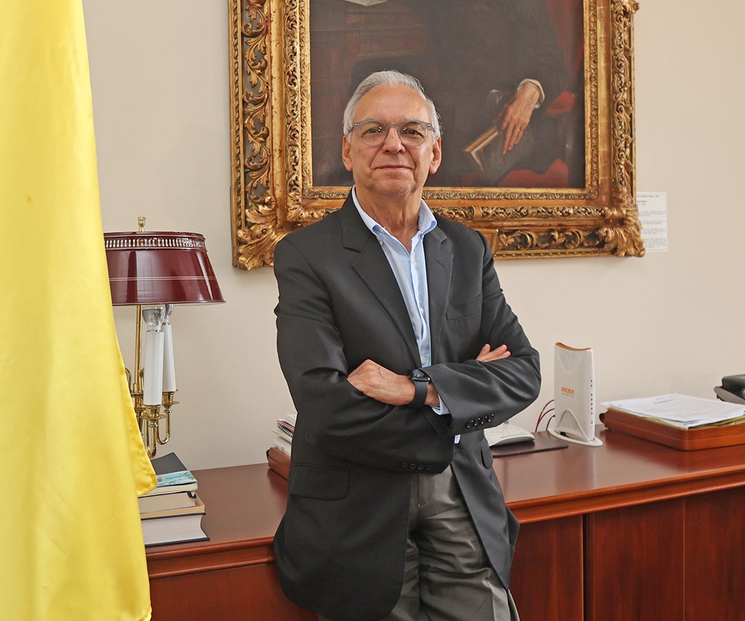 El ministro de Hacienda, Ricardo Bonilla