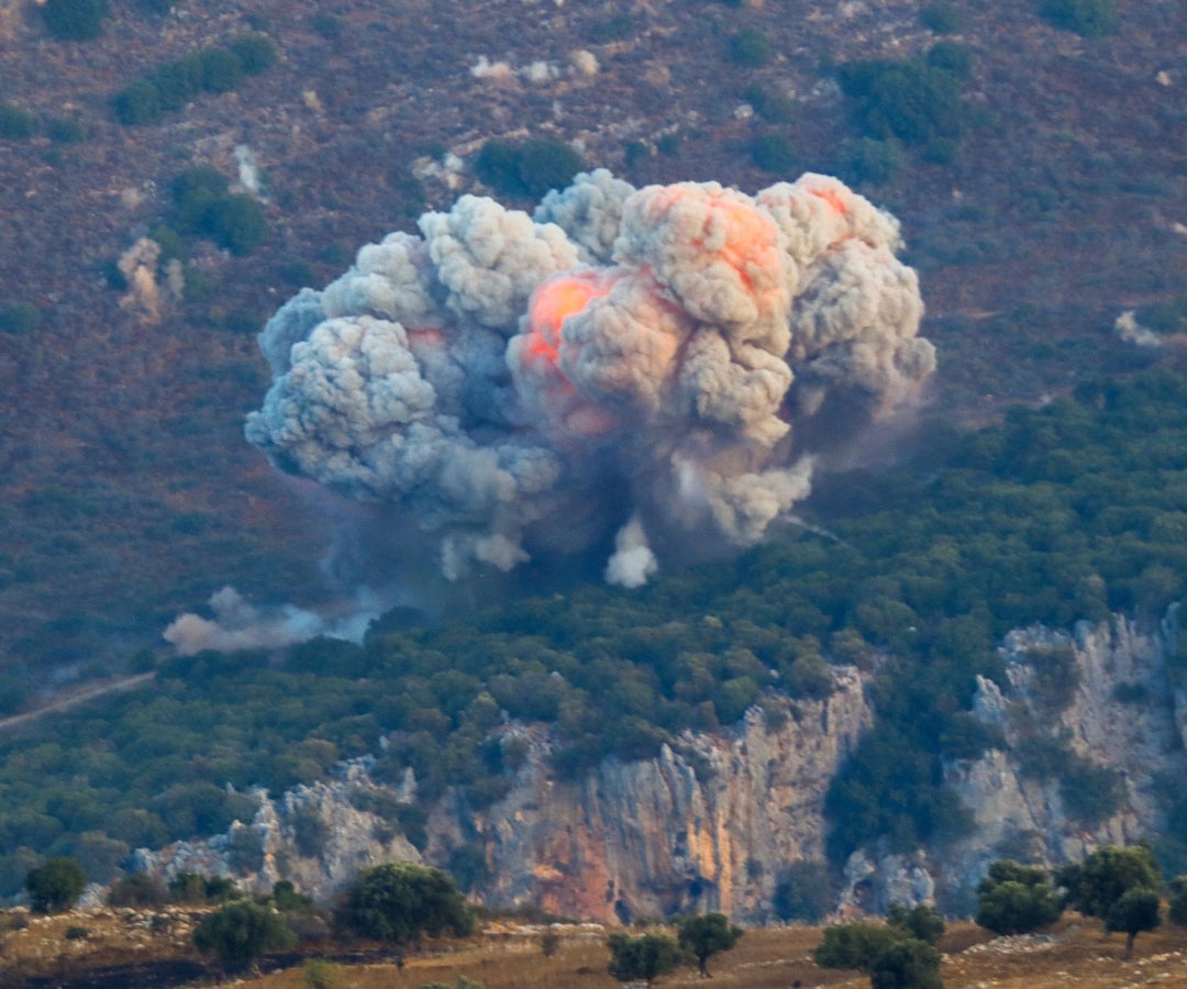 Israel atacó el lunes varias ciudades del sur