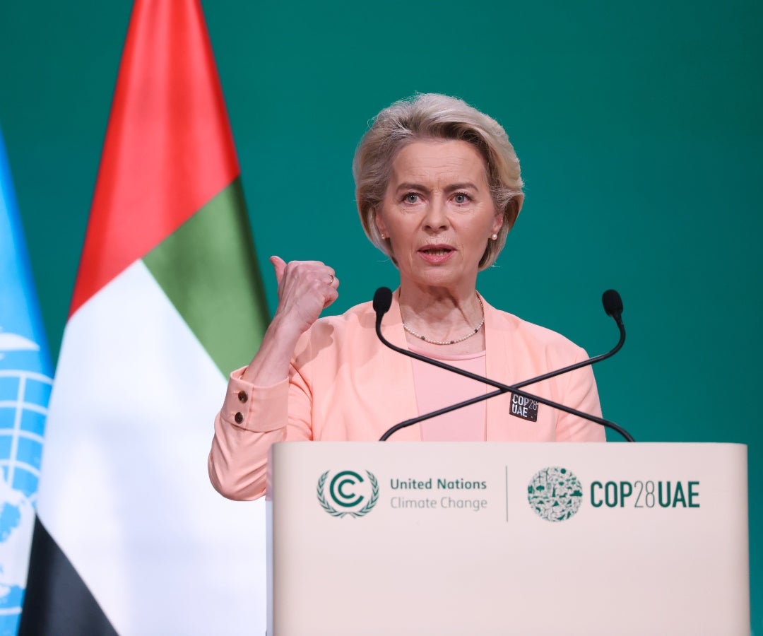 Ursula von der Leyen, la presidenta de la Comisión Europea