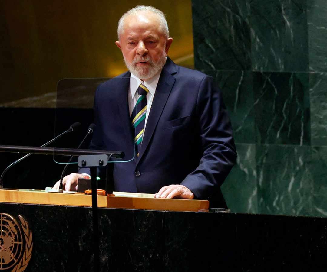 Luiz Inácio Lula da Silva, presidente de Brasil, primer mandatario en hablar en la Asamblea de la ONU