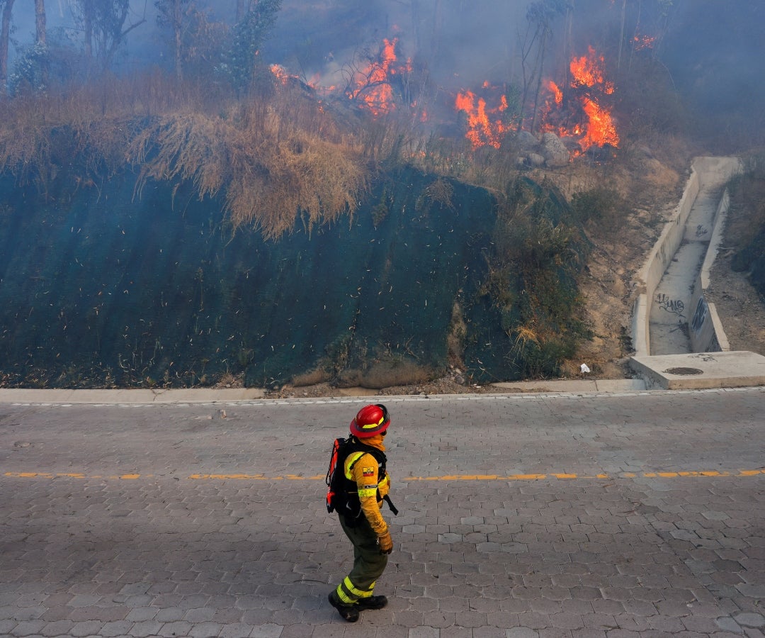 Incendios en Quito