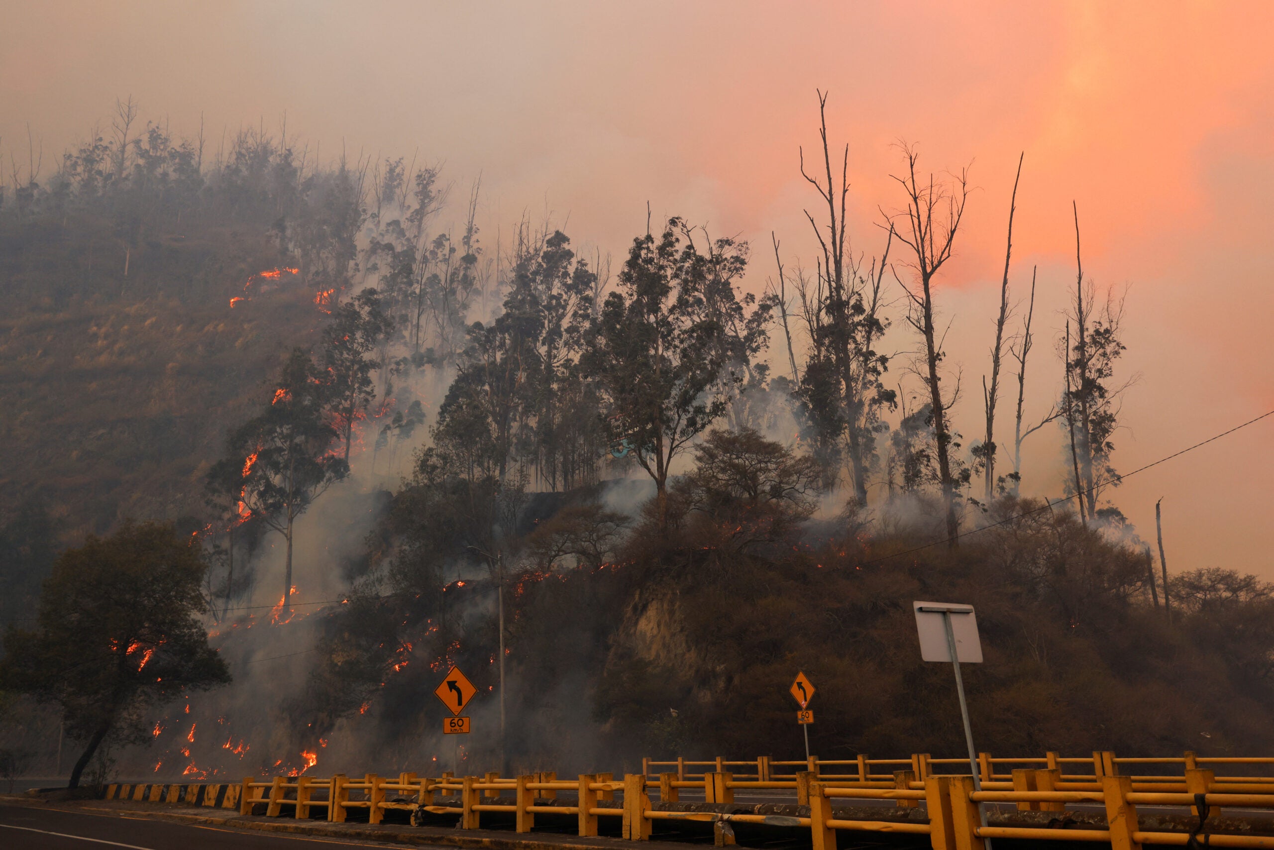 Incendios forestales en Quito