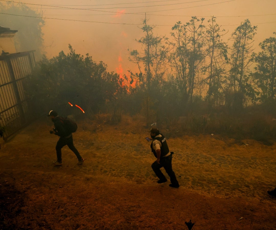 Incendios forestales en Quito