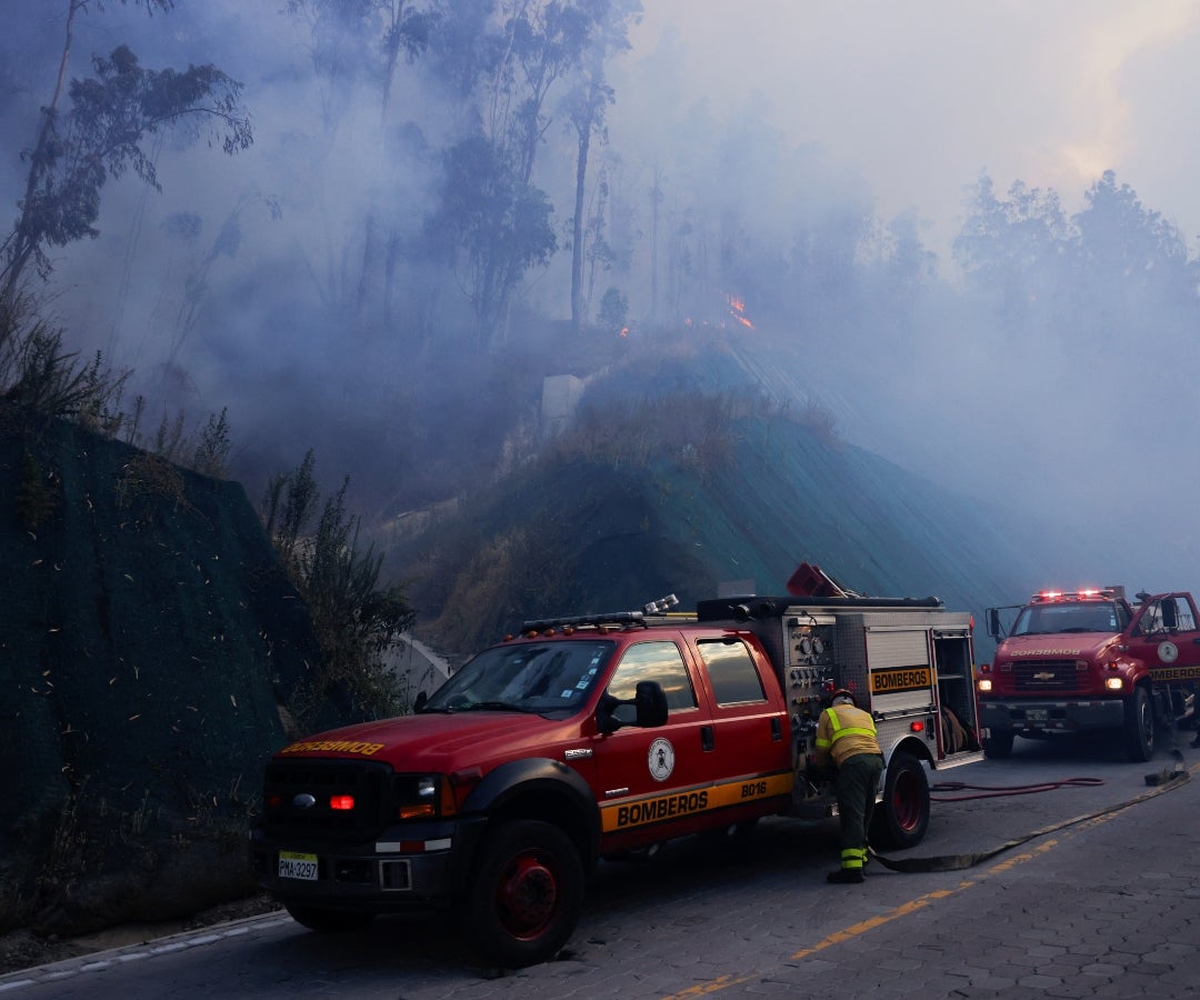 Incendios en Quito