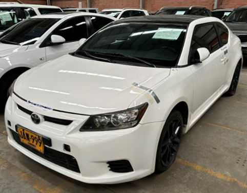 Toyota en subasta pública de la Dian