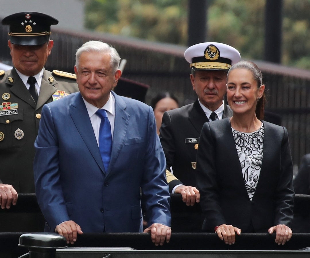 Amlo y Claudia Sheinbaum