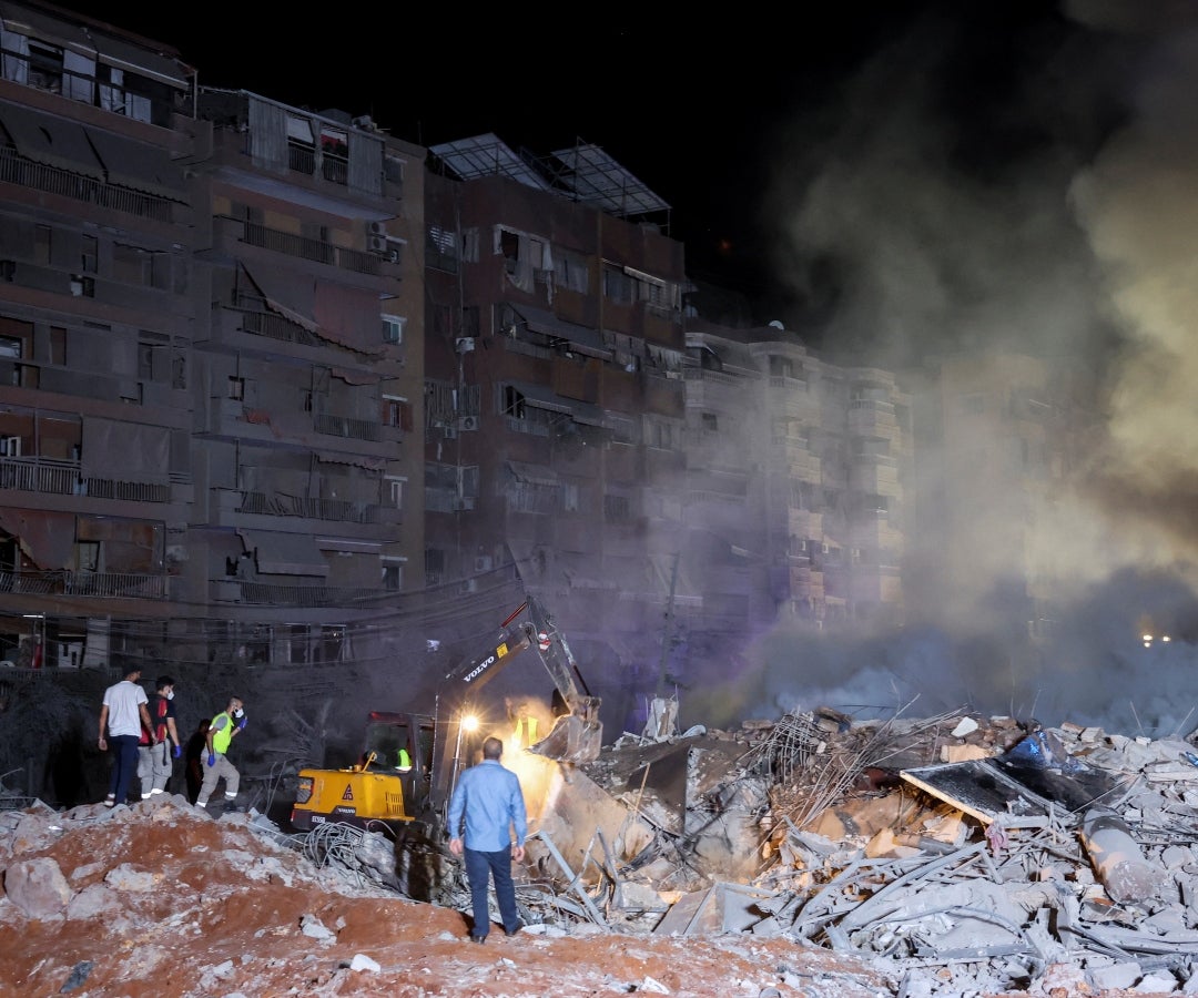 Ataque israelí en los suburbios del sur de Beirut