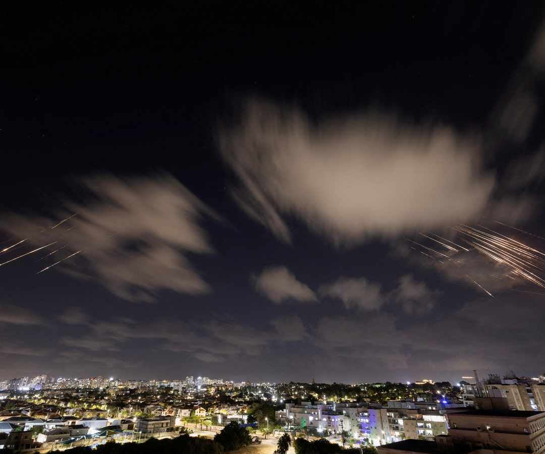 El cielo de Israel vio los misiles que llegaron desde Irán