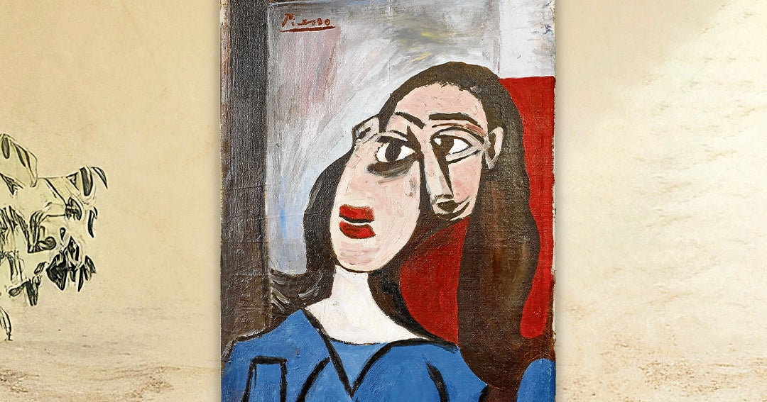 Un Picasso estuvo colgado en una casa por 60 años