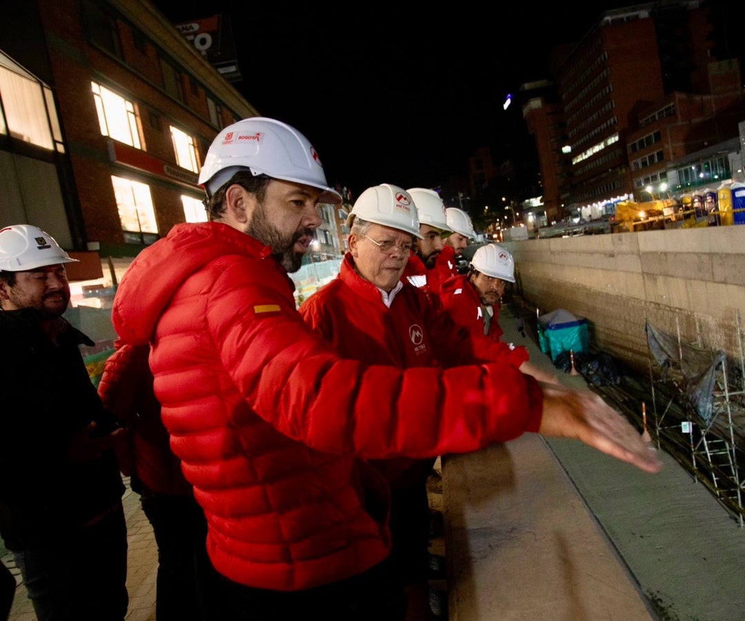 Distrito revisó avance del viaducto de la Calle 72