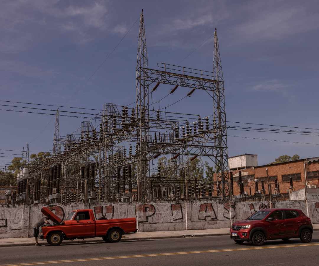 Subestación eléctrica en Buenos Aires