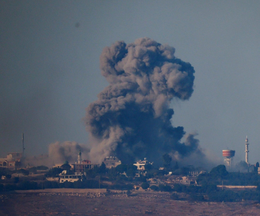 Ataque aéreo de la Fuerza Aérea israelí en un pueblo del sur del Líbano