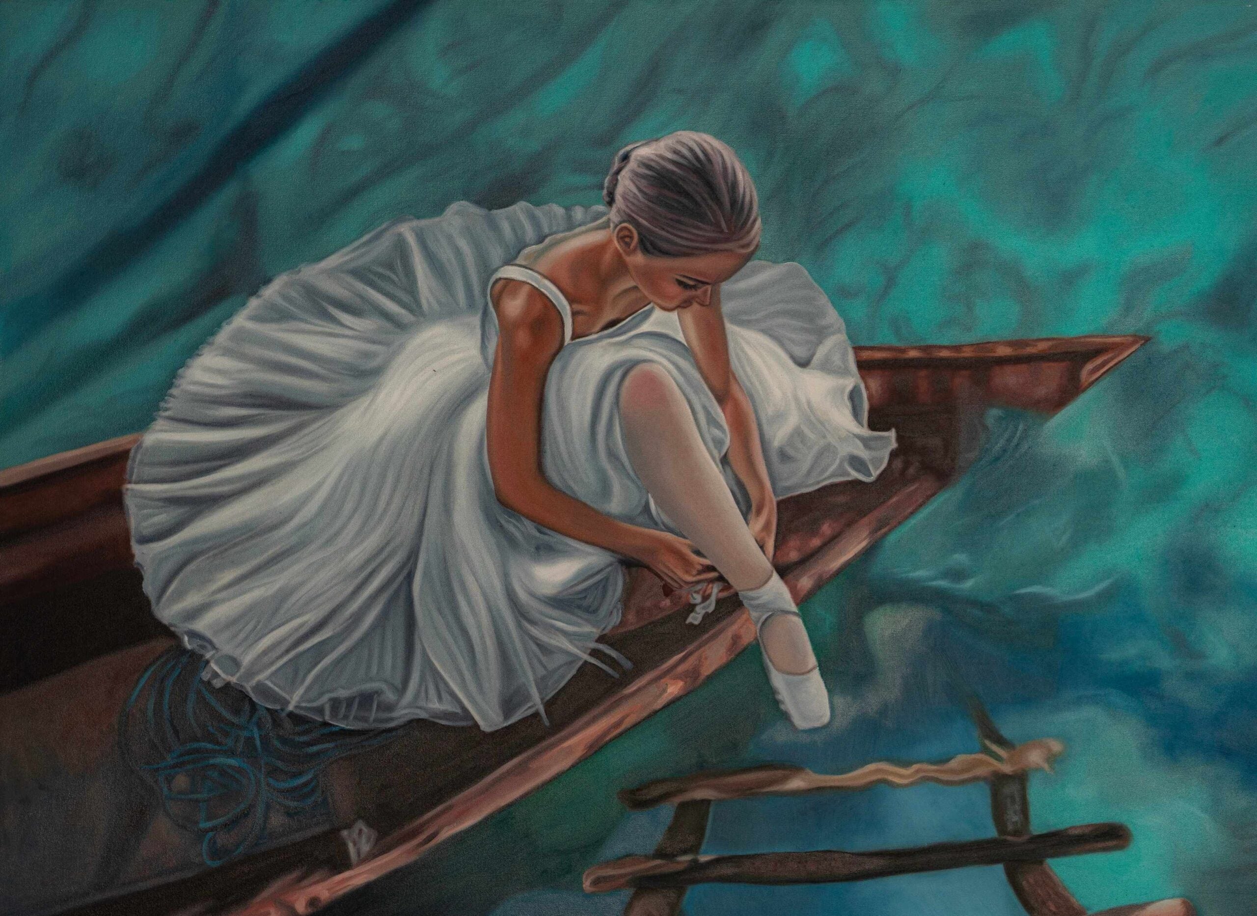 María Mercado quien empezó a trabajar en sus obras desde la pandemia ha sido una de las artistas que se basó en el empoderamiento femenino