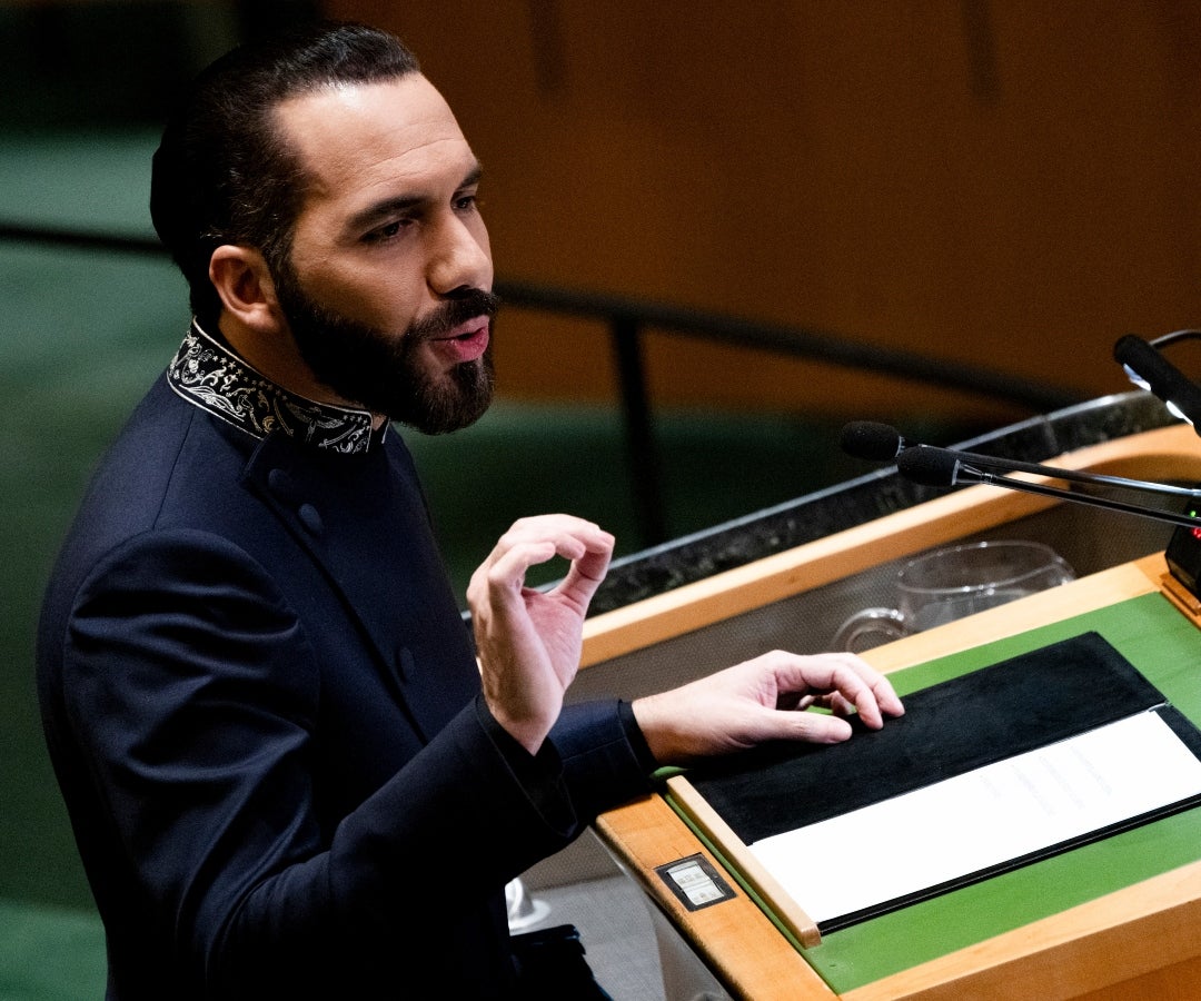 Nayib Bukele, presidente de El Salvador