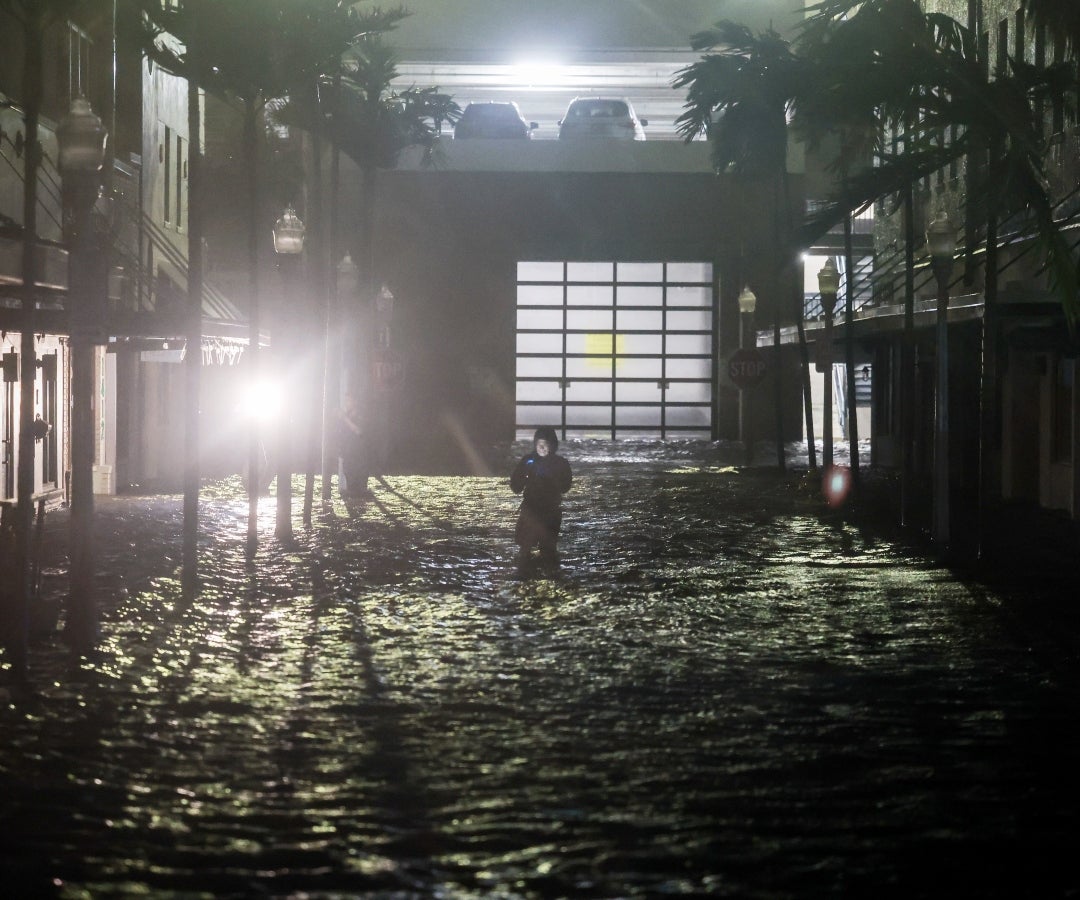 Consecuencias del paso del huracán Milton por la Florida