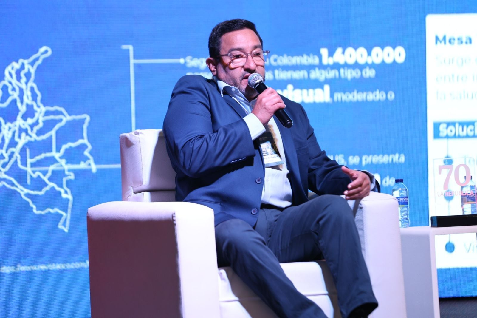 Jorge García, vocero Oficial de la Mesa Técnica Salud Visual y Ocular