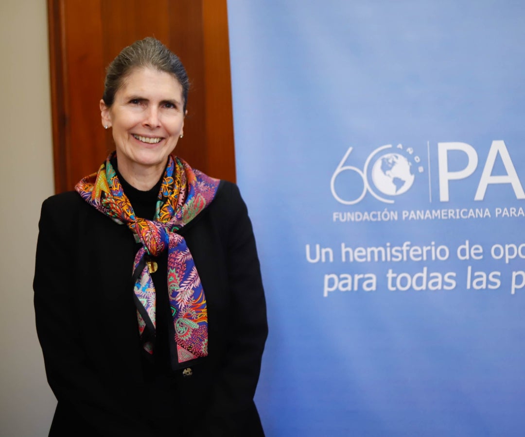 Katie Taylor, directora ejecutiva de la Fundación Panamericana para el Desarrollo, Padf