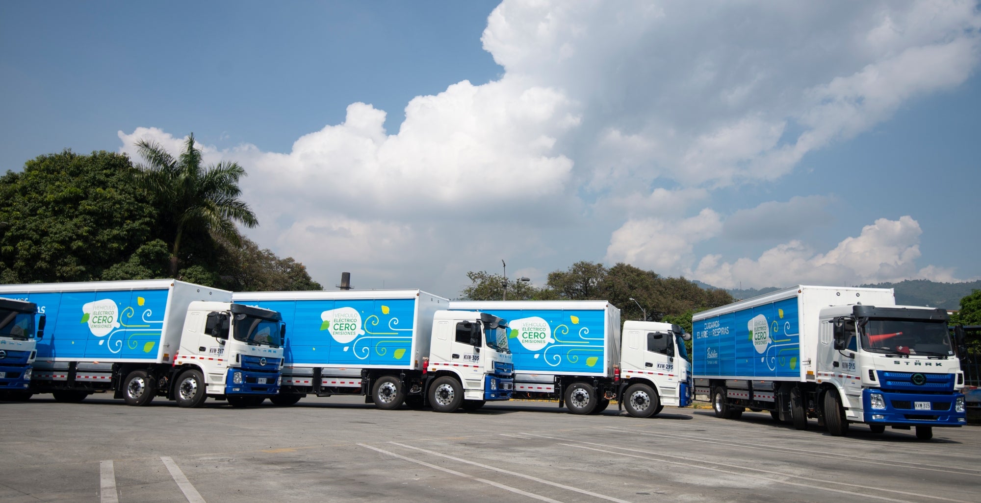 La empresa tiene más de 250 vehículos bajos en emisiones de CO2