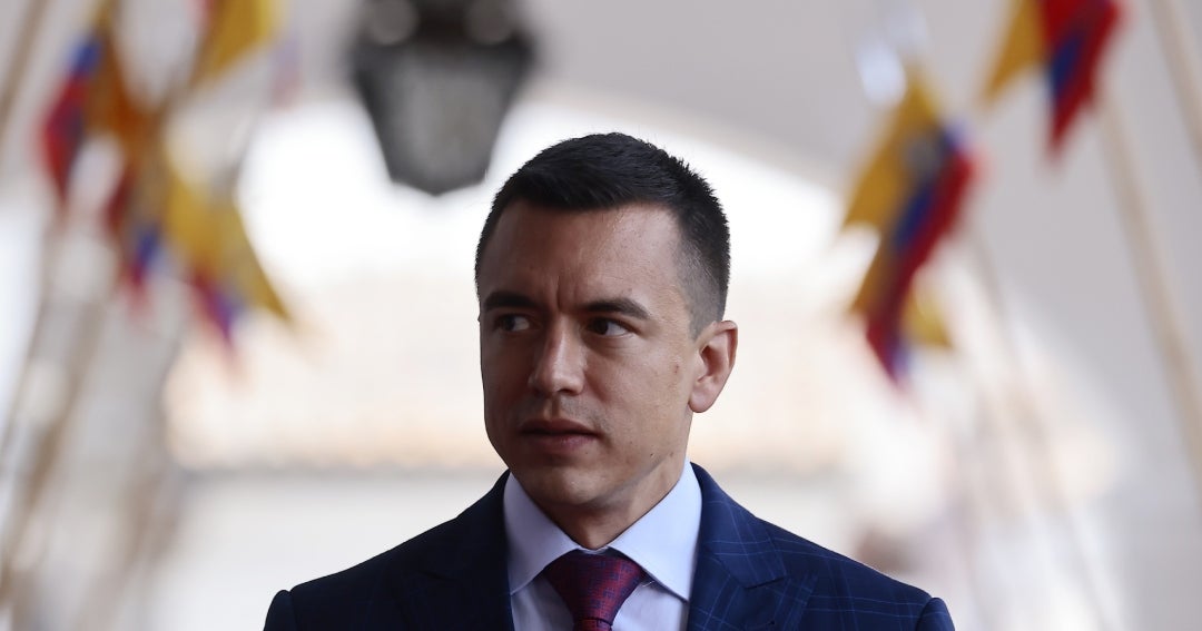 Daniel Noboa busca reunirse con Donald Trump de cara a un referendo en Ecuador