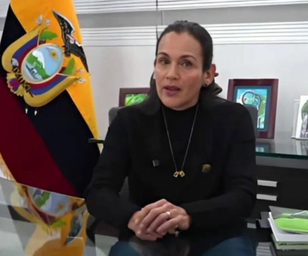 Inés Manzano, ministra de Energía de Ecuador