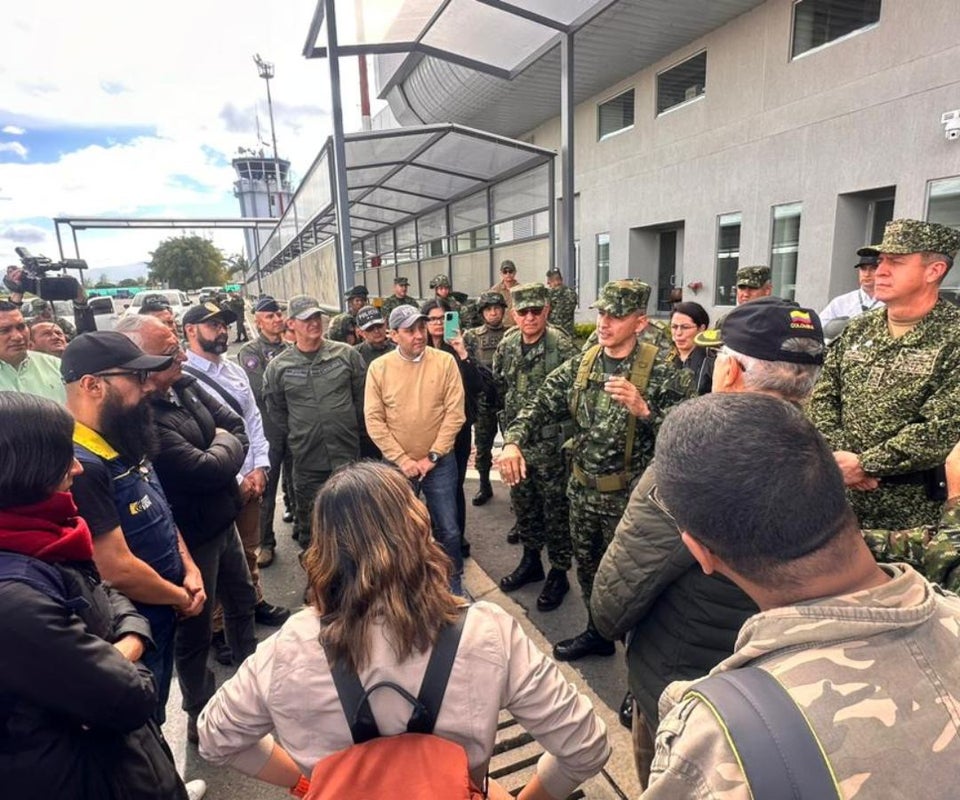 abinete de Petro ya está en Popayán y se dirige a El Plateado