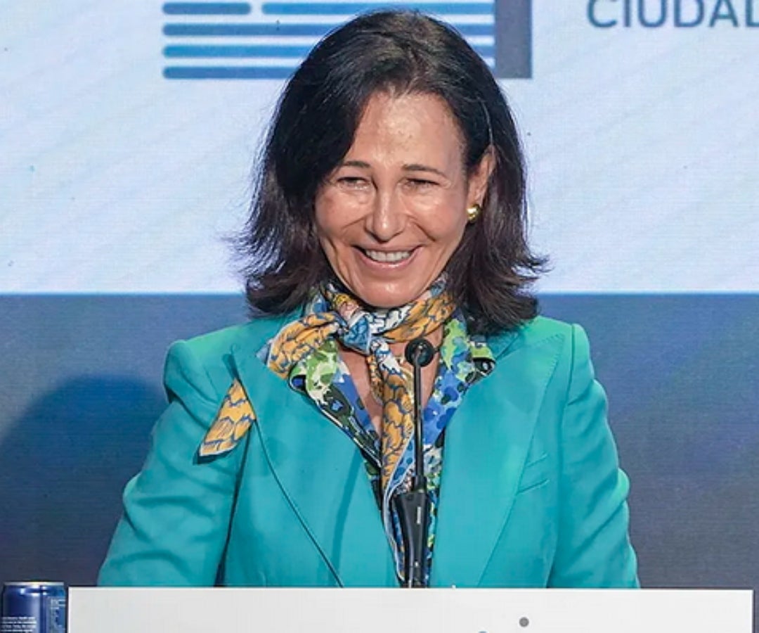 Ana Botín, presidenta de Banco Santander