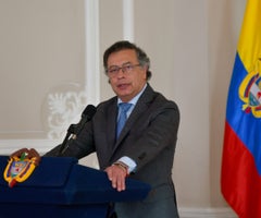 El presidente Gustavo Petro El presidente Gustavo Petro