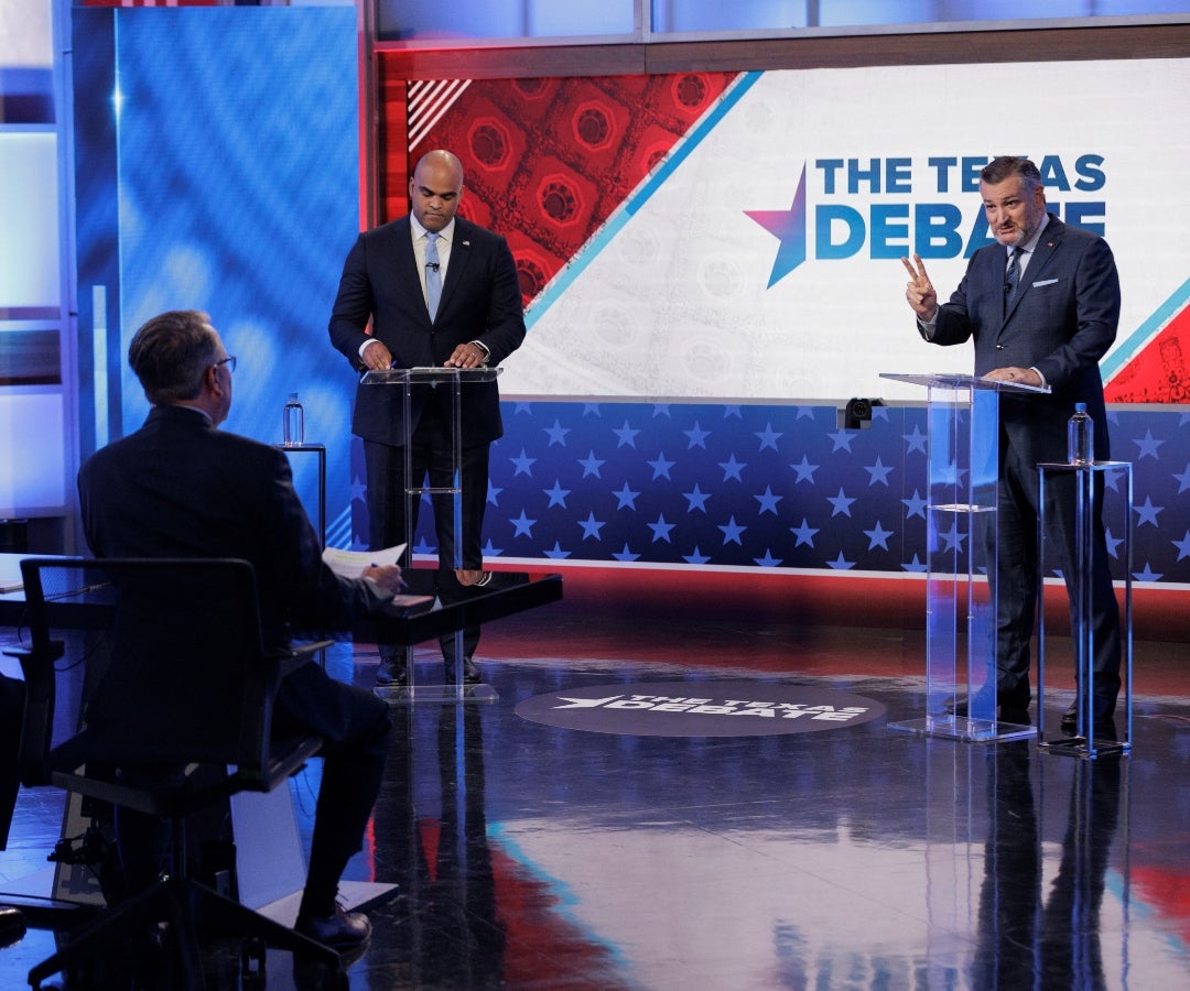 Debate entre Ted Cruz y Colin Allred