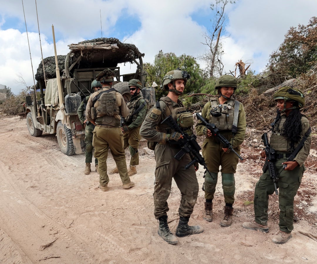 Soldados de Israel en El Líbano