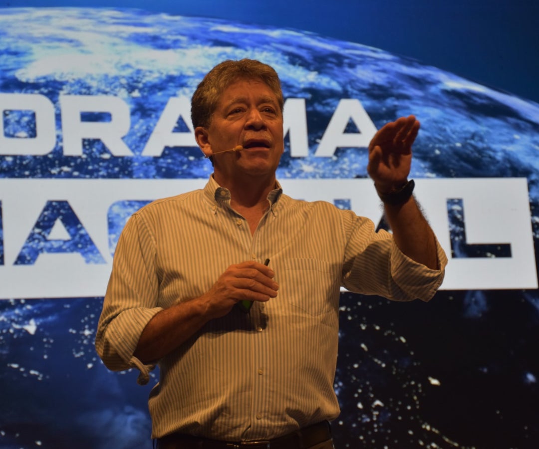 El presidente de la Andi, Bruce Mac Master, en una intervención en un foro