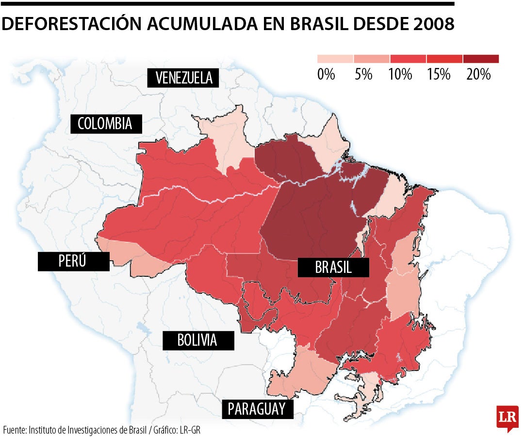 Deforestación en Brasil