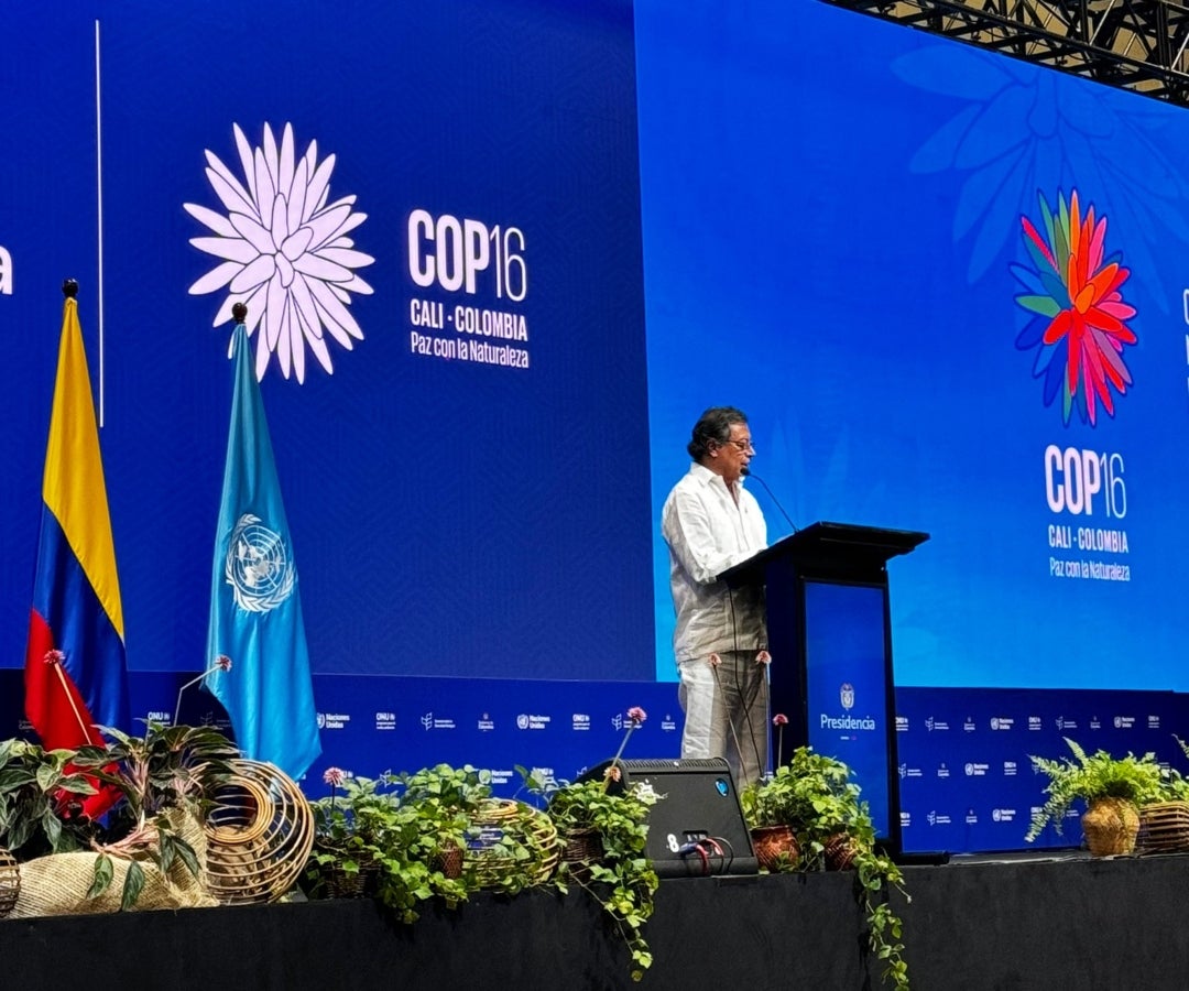Presidente Gustavo Petro en la COP16 (1)