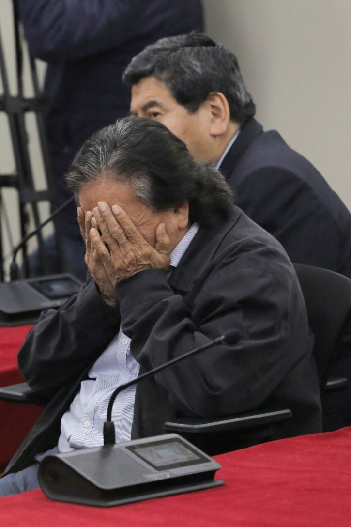 Alejandro Toledo, expresidente de Perú