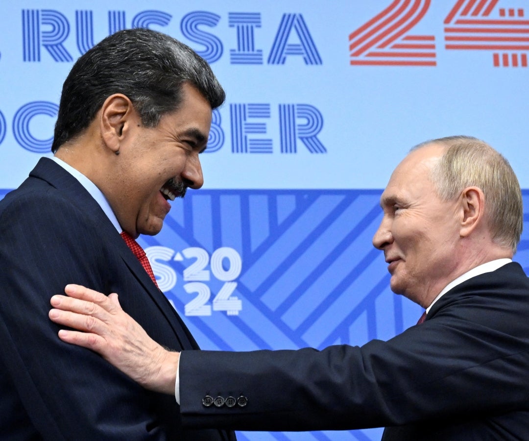 Reunión entre Nicolás Maduro y Vladimir Putin en Kazán