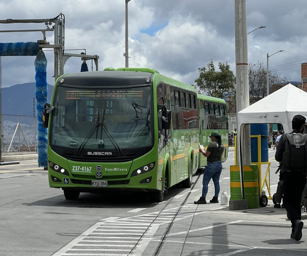 Bus del Sitp en Bogotá