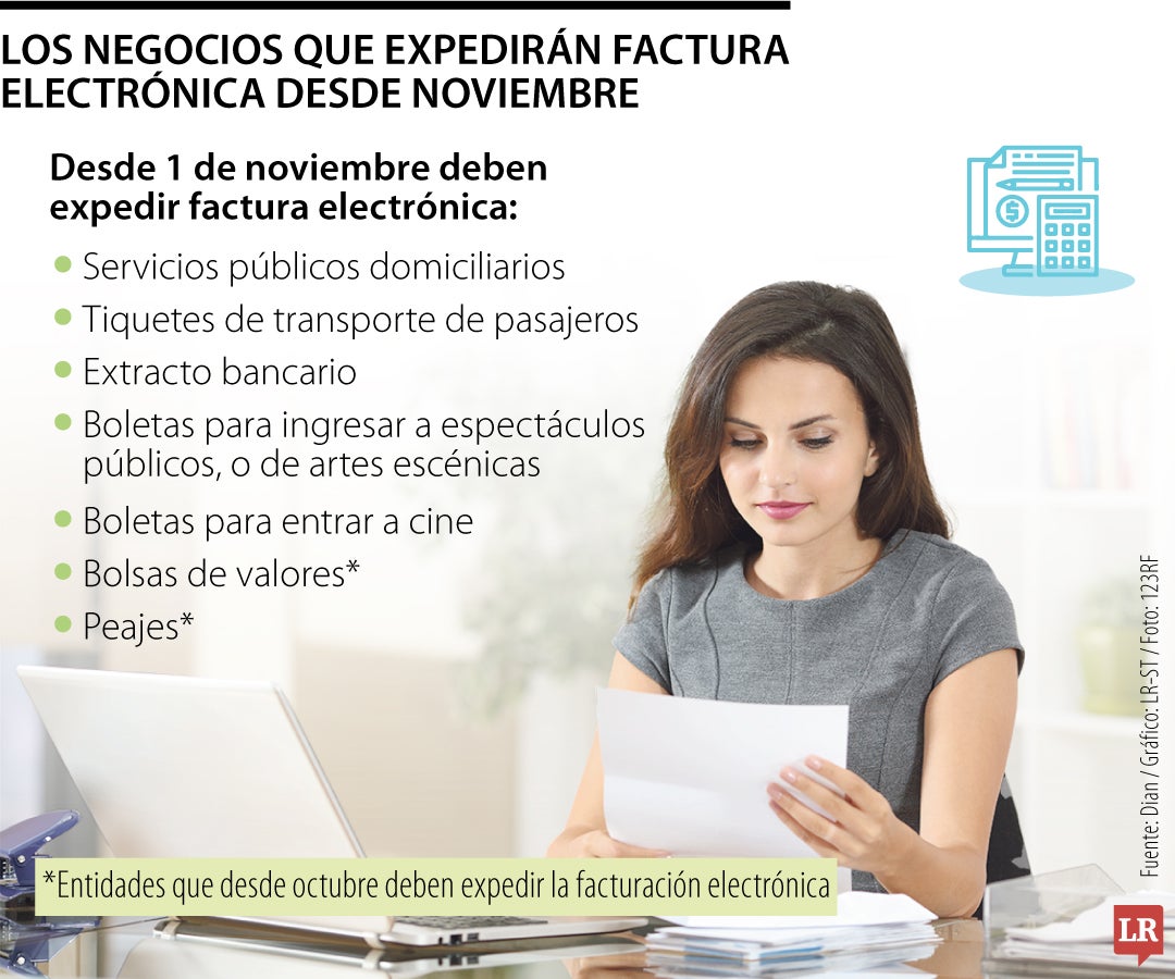 Facturación electrónica desde noviembre