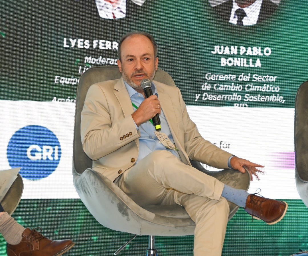Juan Pablo Bonilla, gerente Cambio Climático y Sostenibilidad del BID