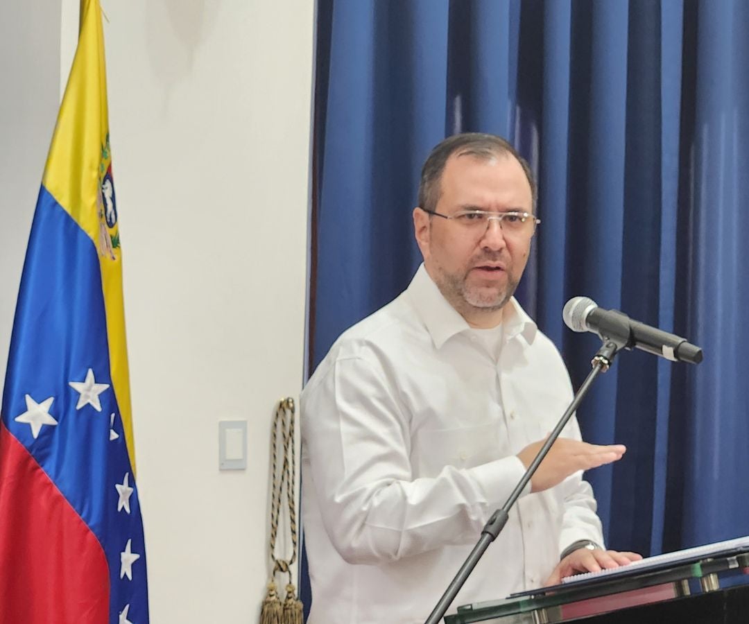 Yvan Gil, canciller de Venezuela