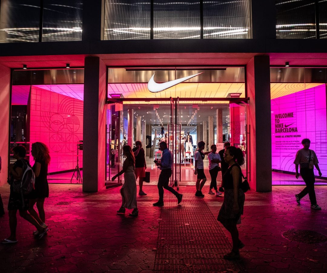 Nike está tratando de posicionarse para un cambio de rumbo