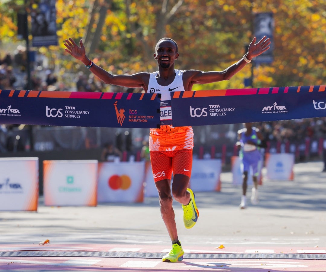 Abdi Nageeye, ganador de la Maratón de Nueva York