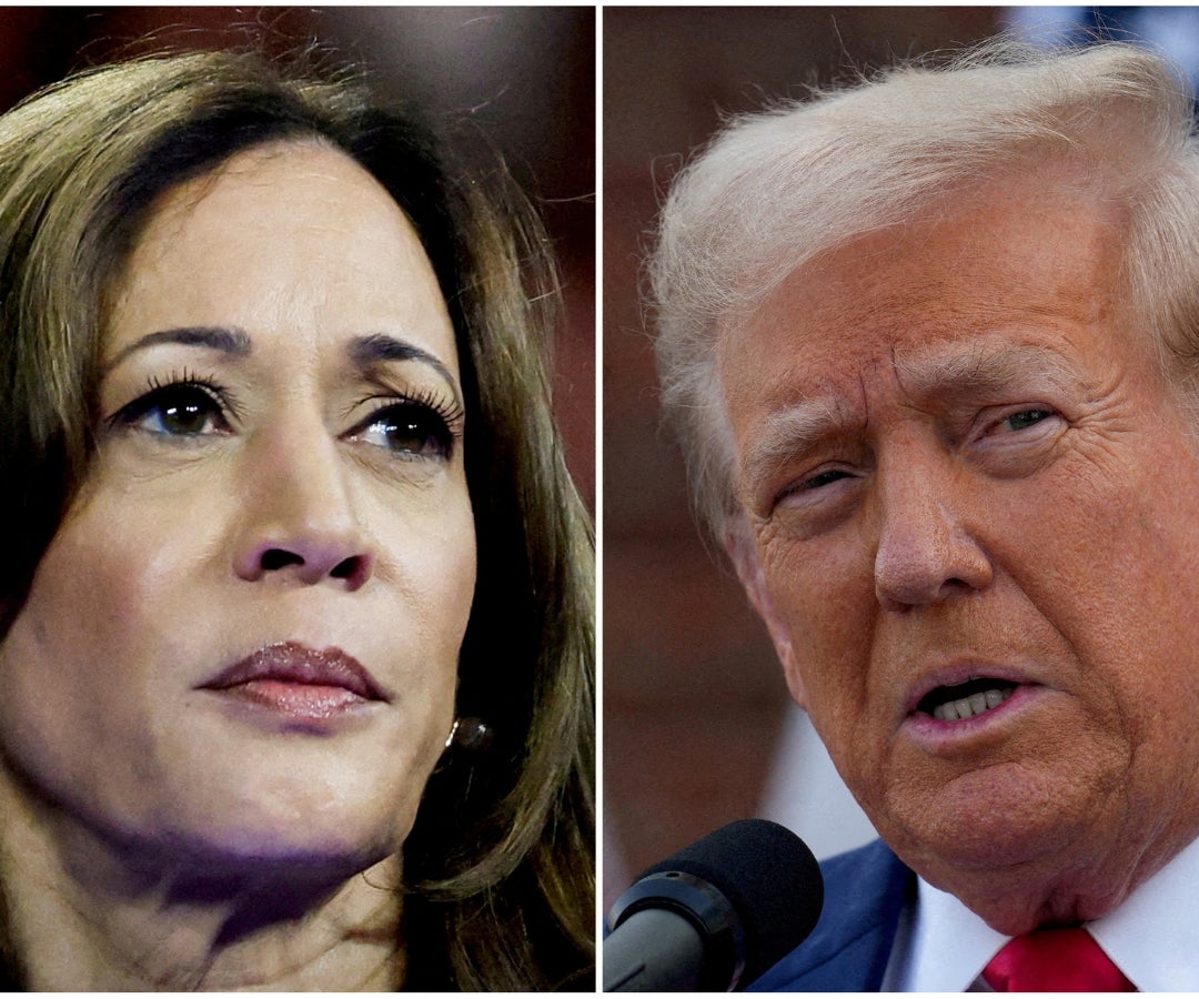 Kamala Harris y Donald Trump