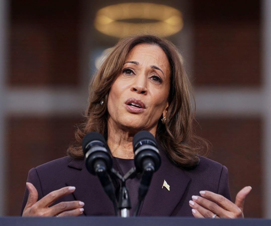 Kamala Harris reconoció la derrota en su discurso en la Universidad de Brown