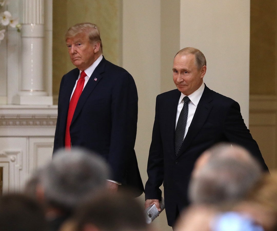 Putin felicitó a Trump por los resultados de las elecciones en Estados Unidos