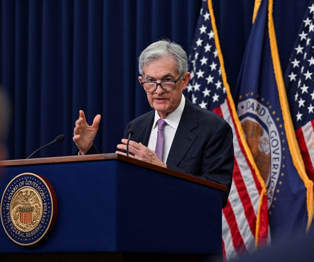 Jerome Powell, presidente de la Fed