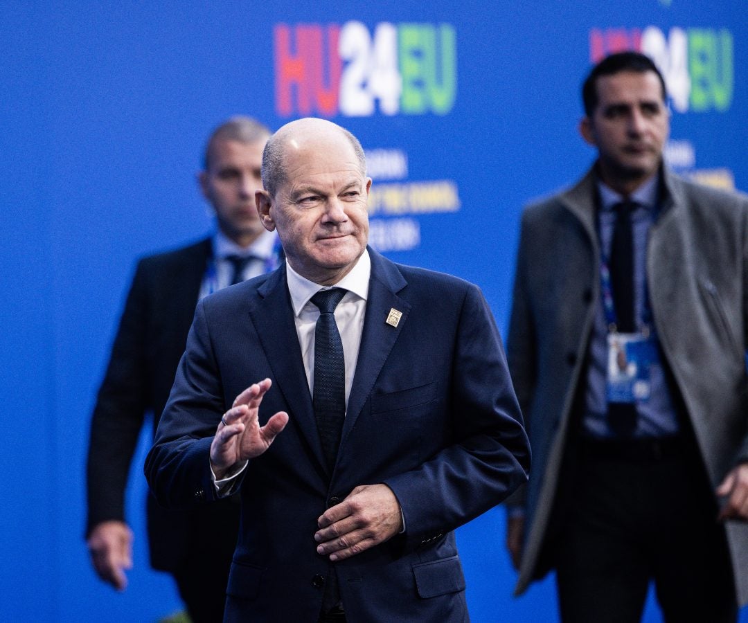 El canciller alemán Olaf Scholz